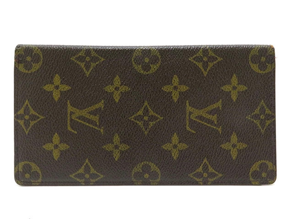 LOUIS VUITTON Portefeuille Valeurs Cartes Credit Monogram